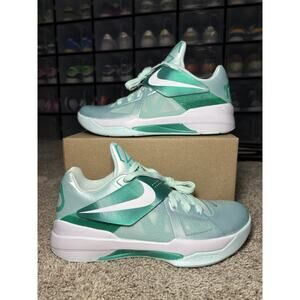 Mens Size 8.5 Nike KD 4 Easter Mint Candy Green Basketball Shoes IB3550-300 NEW